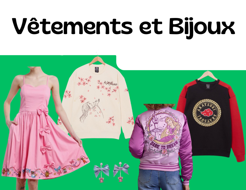 Vêtements Disney accessoires pop culture